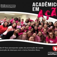 OUTUBRO ROSA - ACADÊMICOS EM AÇÃO | ENFERMAGEM