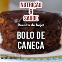 BOLO DE CANECA | NUTRIÇÃO E SAÚDE