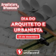 DIA DO ARQUITETO E URBANISTA | 15 DE DEZEMBRO