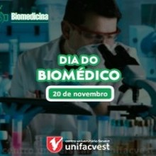DIA DO BIOMÉDICO | 20 DE NOVEMBRO