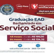 SERVIÇO SOCIAL EAD É NA UNIFACVEST