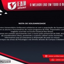 NOTA DE SOLIDARIEDADE