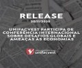 Unifacvest participa de conferência internacional sobre desafios globais e ameaças às economias