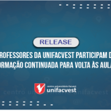 Professores da Unifacvest participam de Formação Continuada para volta às aulas