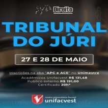 TRIBUNAL DO JÚRI - Simulação Didática