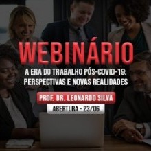Webinário do Mestrado em Direito | Prof. Dr. Leonardo Rabelo de Matos Silva - Inscrições gratuitas